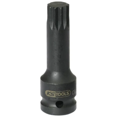 Abbildung von KS Tools 911.0948 1/2&quot; Kraft Bit Stecknuss Vielzahn, lang, M8