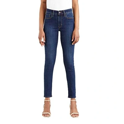Abbildung von Levi&#039;s 721 HIGH RISE Skinny Jeans Slim Fit, Damen, Größe: 30x30, blue story