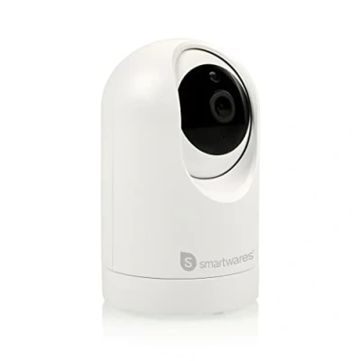 Abbildung von smartwares Indoor Kamera (Innen, Wohnräume, 3 tlg., IP Überwachungskamera innen mit Live Übertragung auf Handy, Nachtsicht)