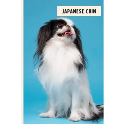 Abbildung von Japanese Chin: Composition Notebook For Chin Dogs Lovers , Lined Journal ,6x9 Inches 110 Pages ,Japanese Diary