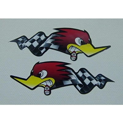 Abbildung von cut it folientechnik &amp; design MG302 / 2X Horsepower Aufkleber je 19x6,5cm Hot Rod Retro Sticker V8 Speed Oldschool Bike Vintage Racing USA Oldtimer