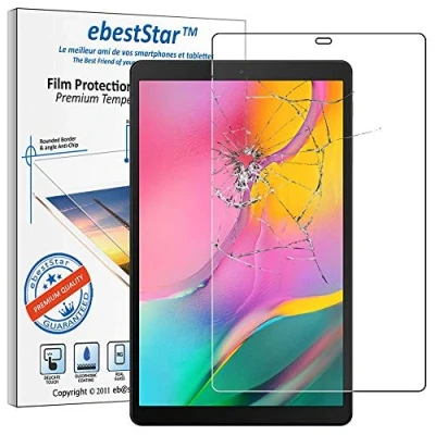 Abbildung von ebestStar kompatibel mit Samsung Galaxy Tab A 10.1 2019 Panzer Schutz Glas T510 T515 Schutzfolie, 9H gehärte Schutzglas, HD Displayschutz, Ultrabeständig
