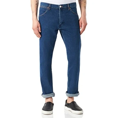 Abbildung von Wrangler Texas Jeans Straight Leg, Herren, Größe: 32x32, Night shade