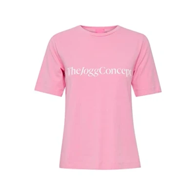 Abbildung von Thejoggconcept Jcsimona LOGO Tshirt print, Damen, Größe: Small, Light pink