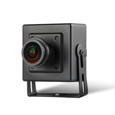Abbildung von Mini Fisheye POE IP Kamera, HD 3MP Sicherheits Innenkamera 1,7 mm Objektiv 170 Grad Winkel P2P Remote View H.265 CCTV Videokamera(I706 3 P Schwarz)