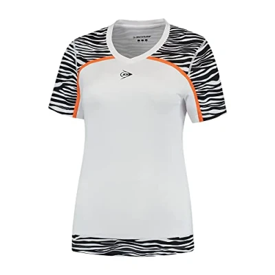Abbildung von Dunlop Damen Sport Tennis T Shirt Performance Line, Game Tee 2, Weiß