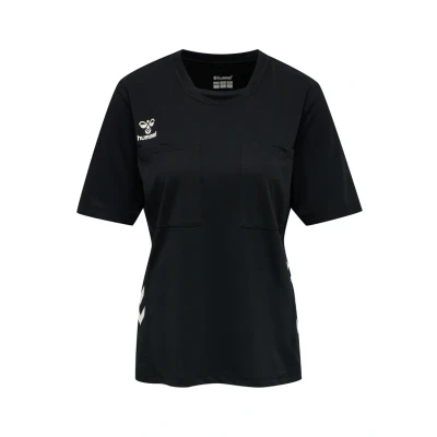 Abbildung von Hummel Chevron Tshirt print, Damen, Größe: 40, Black