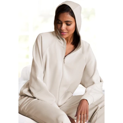 Abbildung von French Connection Sweatjacke, mit seitlichen Reißverschlusstasche, Loungewear