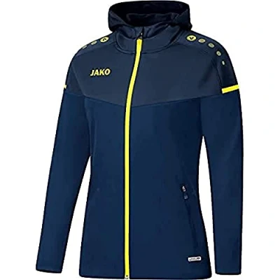 Abbildung von Jako Damen Kapuzenjacke Champ 2.0, citro/citro light, 40, 6820