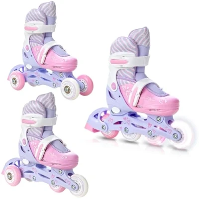 Abbildung von Verstellbare Rollschuhe 3in1 Loret