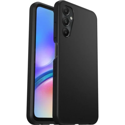 Abbildung von OtterBox Sleek Hülle für Samsung Galaxy A05s, stoßfest, sturzsicher, ultraschlank, schützende Hülle, Getestet nach Militärstandard, Schwarz, Keine Einzelhandelsverpackung