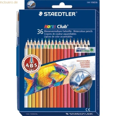Abbildung von STAEDTLER Farbstift Noris Club aquarell 144 36 St./Pack.