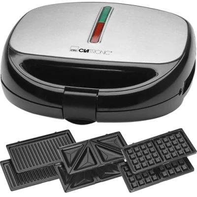 Abbildung von CLATRONIC 2 in 1 Sandwichmaker ST/WA 3670
