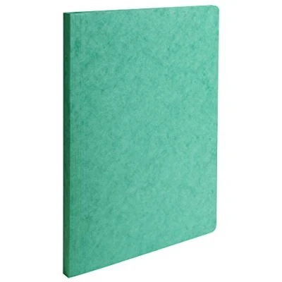 Abbildung von Exacompta 50er Pack Premium Aktendeckel. Aus extra starkem Colorspan Karton für DIN A4 grün Hefter ideal das Büro und Schule die mobile Organisation