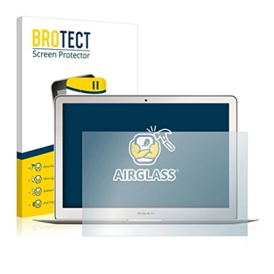 Abbildung von BROTECT Schutzglas für Apple MacBook Air 13&quot; 2017 Schutzfolie Panzer Folie Glas [Extrem Kratzfest 9H, Anti Fingerprint, Ultra Transparent]