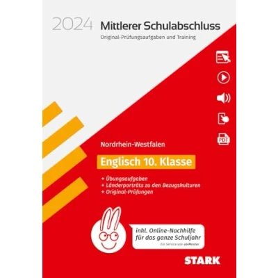 Abbildung von STARK Original Prüfungen und Training Mittlerer Schulabschluss 2024 Englisch NRW inkl. Online Nachhilfe (Abschlussprüfungen)