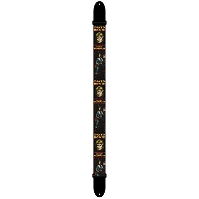 Abbildung von Perri&#039;s Leathers LPCP 8088 David Bowie Guitar Strap, Ziggy Stardust