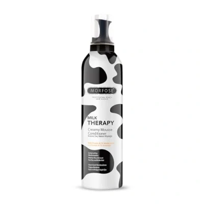 Abbildung von Morfose Milk Therapy Hair Creamy Mousse Conditioner 350ml Haarschaumspray, Haarspülung, Milchprotein, Feuchtigkeitsspendend Für trockenes und sprödes Haar