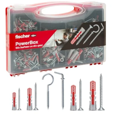 Abbildung von Fischer 564282 REDBOX PowerBox DuoPower Koffer, rot