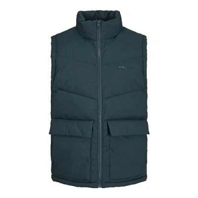 Abbildung von Jack &amp; Jones Performance JOR Vesterbro Bodywarmer Weste, Herren, Größe: Medium, Magical forest