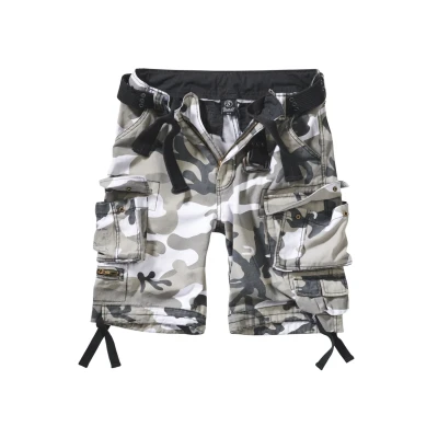 Abbildung von Brandit Savage Vintage Shorts, Herren, Größe: 4XL, Snowcamo