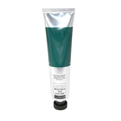 Abbildung von Artist Ölfarbe, 200 ml Großtuben in 30 Farben, feine Künstlerqualität (21 viridiangrün)