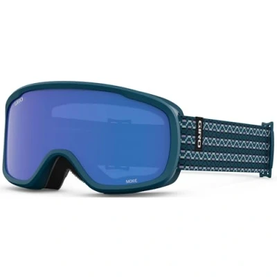 Abbildung von Giro Moxie 2IN1 Skibrille, Größe: One Size, Harbor blue sequence/grey cobalt