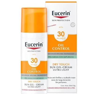 Abbildung von Eucerin Sun Face Oil Control Gel Cream SPF 30