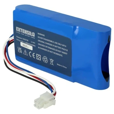 Abbildung von EXTENSILO Akku kompatibel mit Yard Force Compact 280R, 400Ri Rasenmäher Rasenroboter (2500mAh, 18V, Li Ion)