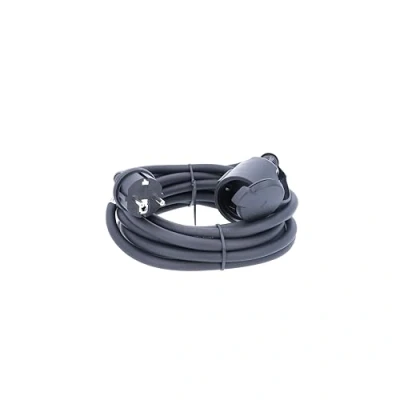 Abbildung von as Schwabe 60372 Stromkabel Schwarz 5 m Netzstecker Typ F (60372)