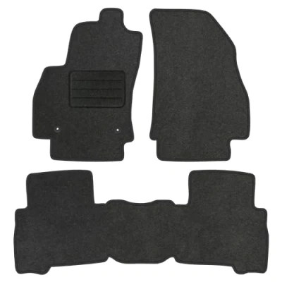 Abbildung von TEXER Textil Fußmatten Passend für Citroen Nemo 2007 2015 ANTHRAZIT