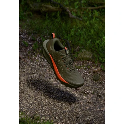 Abbildung von Asics GEL Trabuco 13 Laufschuh Trail, Herren, Größe: 49, Brown stone/wheat yellow Schuhe