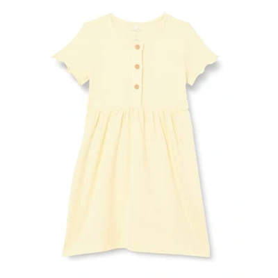 Abbildung von NAME IT Mädchen NMFJANA SS Dress Kleid, Double Cream, 98