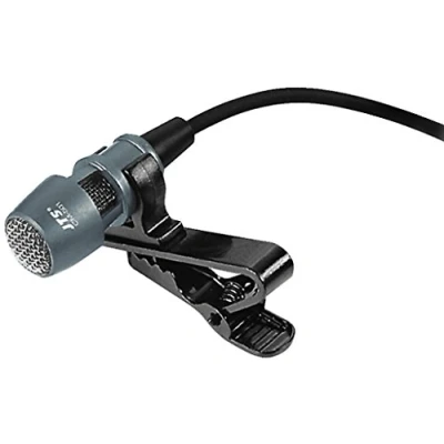 Abbildung von JTS CM 501 Elektret Lavalier Mikrofon, Bühnen Mikrofon für Moderation und Diskussions Anwendungen, Krawatten inklusive Windschutz, in Schwarz