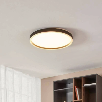 Abbildung von Eglo 900412 Deckenleuchte MONTEMORELOS Z Kunststoff m.Kristalleffekt weiss LED 34,5W 2700 6500K H:7cm Ø57cm dimmbar mit Connect Funktion