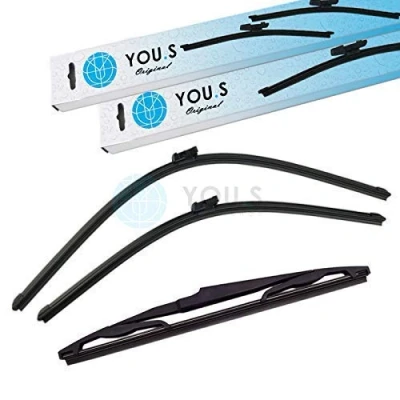 Abbildung von YOU.S SCHEIBENWISCHER SET VORNE + HINTEN 700 600 300 mm (3 Stück)