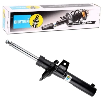 Abbildung von BILSTEIN B4 OE Replacement 22 274182 Stoßdämpfer Vorderachse Gasdruck Zweirohr Federbein unten Platte, oben Stift VOLKSWAGEN: Golf Alltrack 7