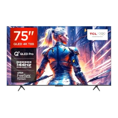 Abbildung von TCL 75T8BX1 QLED Fernseher (189 cm/75 Zoll, 4K Ultra HD, Android TV, Google Smart TV)