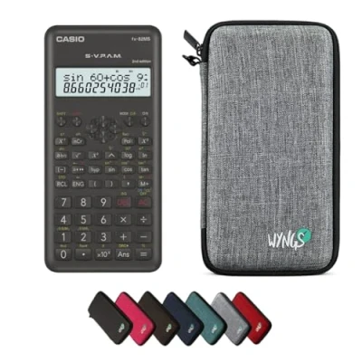 Abbildung von CALCUSO Sparpaket Hellgrau mit Taschenrechner Casio fx 82 MS 2nd Edition