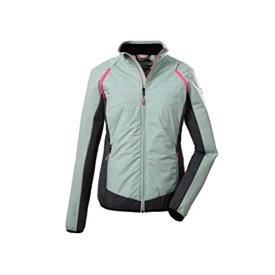 Abbildung von killtec Damen Hybridjacke/Outdoorjacke mit abzippbaren Ärmeln KOS 23 WMN JCKT, hell pistazie, 36, 39196 000