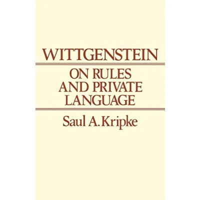 Abbildung von Wittgenstein Rules and Private Language: An Elementary Exposition