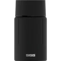Abbildung von SIGG Gemstone Food Jar Obsidian (0.75 L), isolierter Essensbehälter für Büro, Schule und Outdoor, Thermobehälter aus hochwertigem 18/8 Edelstahl