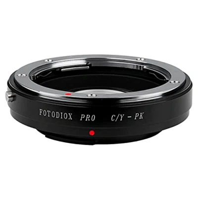 Abbildung von Fotodiox Pro Lens Mount Adapter Compatible with Contax/Yashica (CY) Lenses on Pentax K Cameras