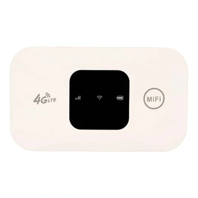 Abbildung von Mobiler 4G WLAN Hotspot, Tragbarer Router mit SIM Kartensteckplatz, 2100 mAh Akku, Hochgeschwindigkeits Taschen Gerät Verbindet Bis zu 10 Geräte