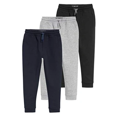 Abbildung von Next Multi Black SLIM FIT 3 PACK Joggers (316YRS) Jogginghose, Größe: 98, Blue