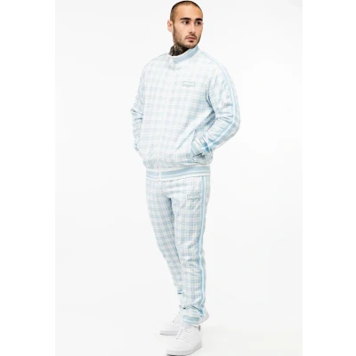Abbildung von Lonsdale Witton Trainingsanzug, Herren, Größe: 3XL, White blue