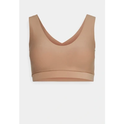 Abbildung von Chantelle SOFT Stretch Padded Bustier, Damen, Größe: M/L, Coffee latte