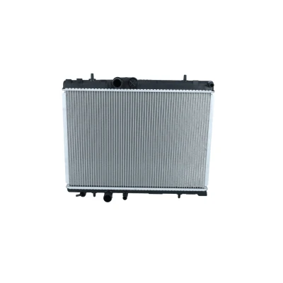 Abbildung von NRF 50436 Kühler, Motorkühlung Aluminium 557 380 27 Kühlrippen gelötet PEUGEOT: 407 Coupe, SW, 2008 Kombi, CITROËN: C5 II Schrägheck