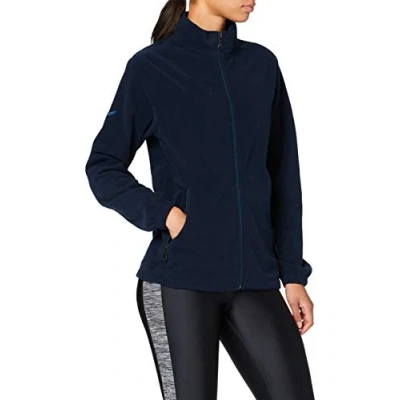 Abbildung von Trigema Damen Jacke 555104, Gr. 52 (HerstellergrÃ¶ÃŸe: XXL), Blau (blau 046)