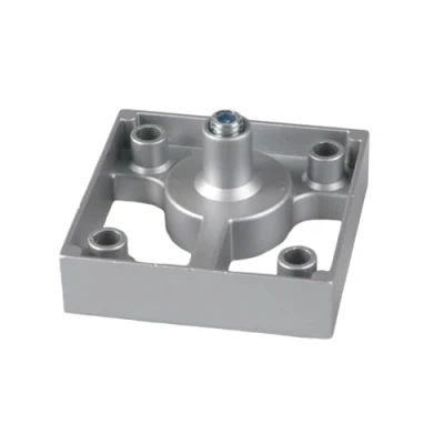 Abbildung von Gedotec Möbelfüße aus Metall I 1 Stück VIGANO Füße für Schränke in Silber mat Höhenverstellbar +10 mm Ausführung: 60 x Kommodenfüße Schrankfuß Tisch Fuß Moderner Stil